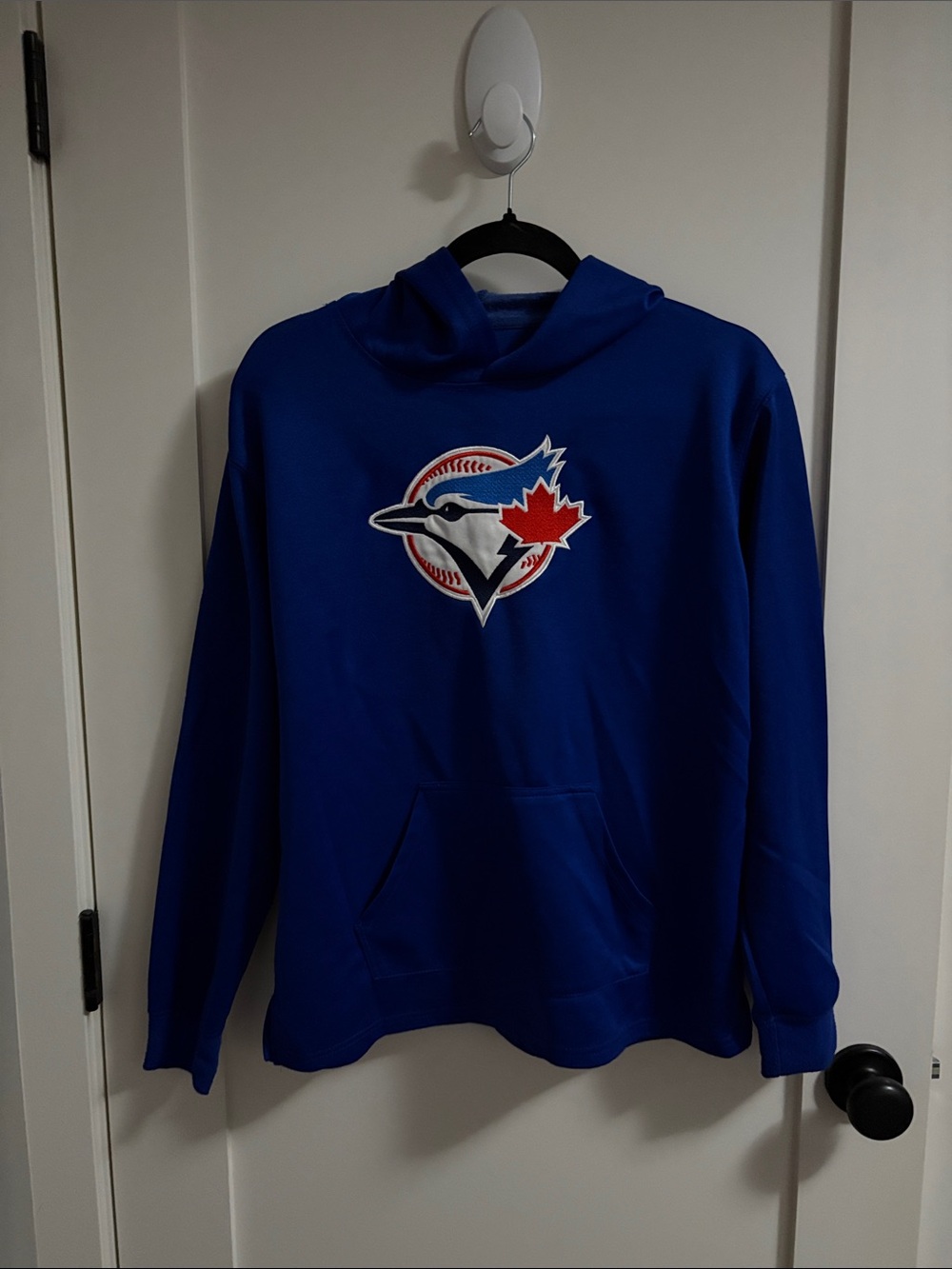 Toronto Blue Jays Womens Royal Blue Pullover Hoodie size XL